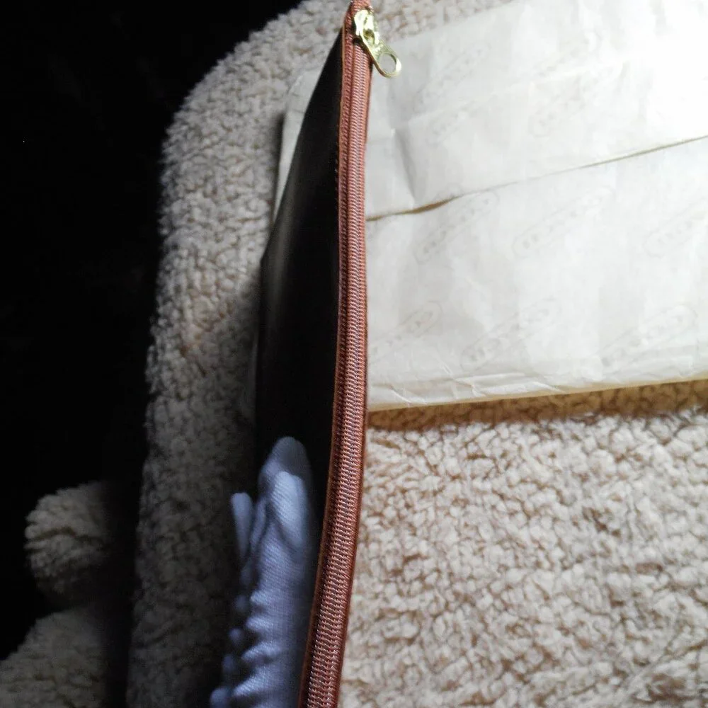 Vintage Coach Leather Organizer Zip NWOB, 1309 in British Tan